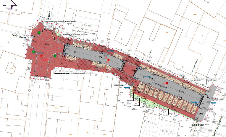 Verhardeningstekening Valderstraat