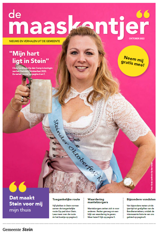 Cover Maaskentjer oktober Cindy Lardinois 