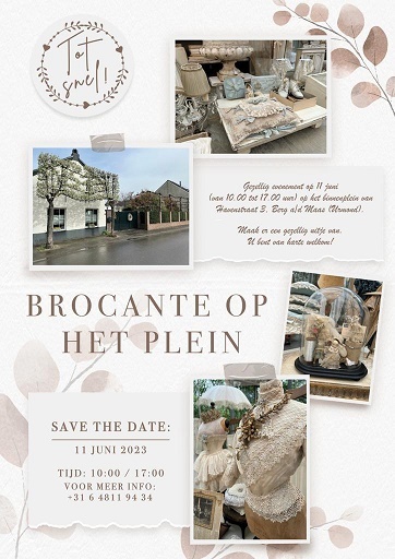 Brocante op het plein