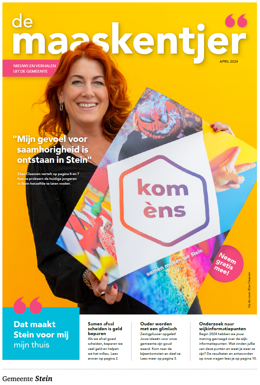 Cover Elian Claassen Maaskentjer april 2024