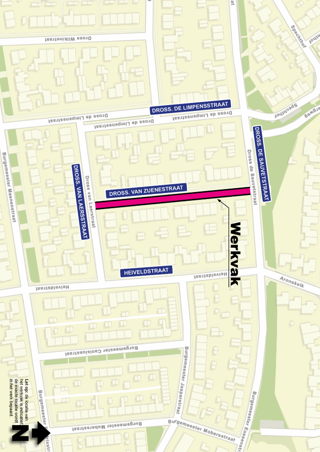 Asfaltwerkzaamheden Dross Zuenestraat 2025